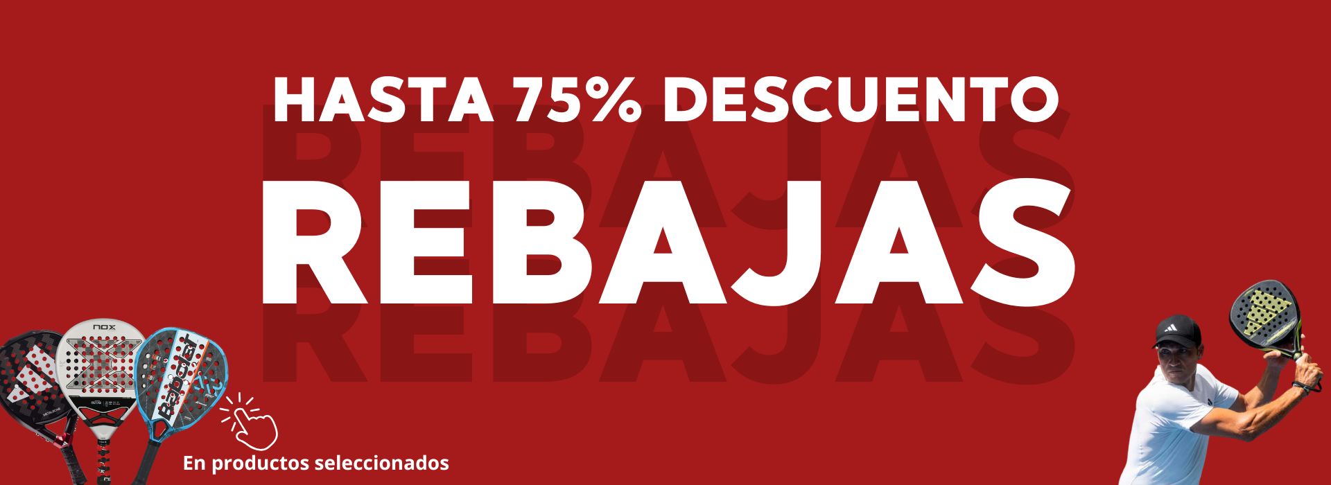 rebajas palas de padel